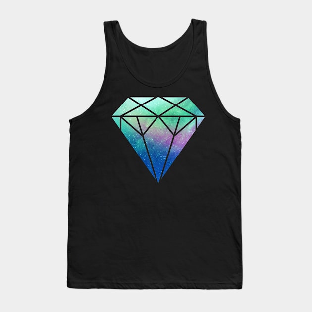 Diamond Galaxy Tank Top by Cocolima